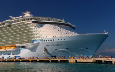 Disfrutando del sol caribeño a bordo del Allure of the Seas