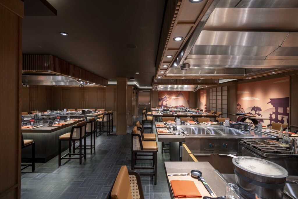 Kaito Teppanyaki, restaurante asiático MSC World Europa