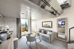 Yacht Club Duplex Suite con hidromasaje (MSC World Europa) | ©MSC Cruceros