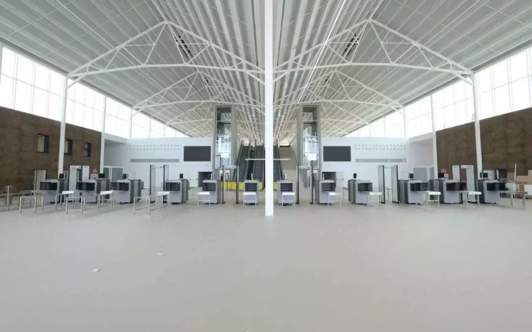 Entrada a la nueva Terminal de Cruceros de La Luz (Las Palmas)