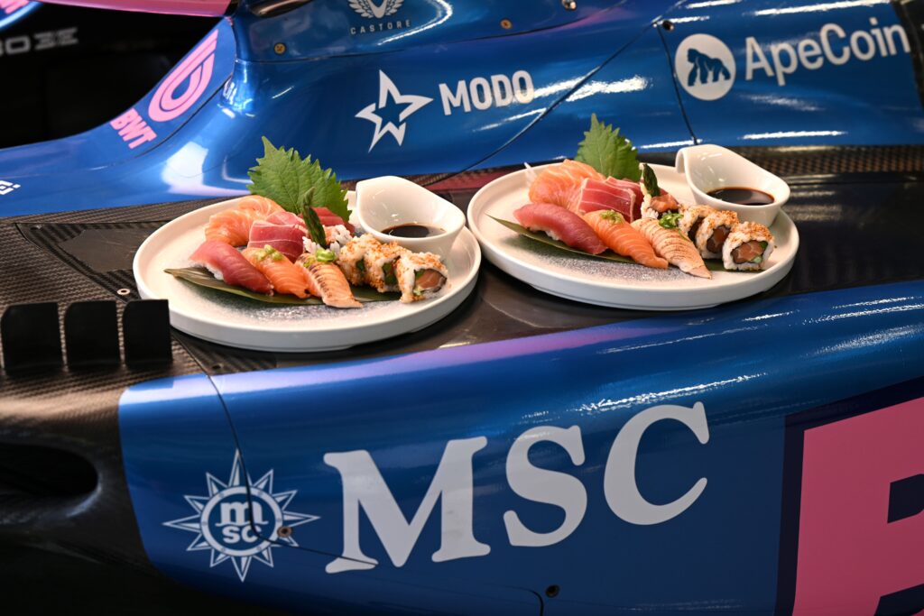 MSC Cruceros llevó una muestra de su gastronomía a la pista del Gran Premio de Italia de 2025 | MSC Cruceros