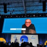 Bruno Barbieri interviene en el Costa Global Summit 26 durante el evento Protagonisti del Mare a bordo del Costa Smeralda (DeCruceros.es)
