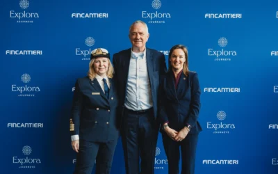 EXPLORA JOURNEYS REFUERZA SU LIDERAZGO EN EL LUJO CON UNA TRIPLE CEREMONIA NAVAL SIN PRECEDENTES EN LOS ASTILLEROS DE FINCANTIERI