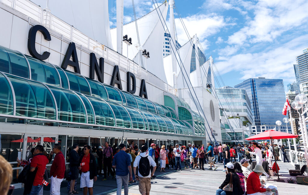 canada place vancouver cruise terminal