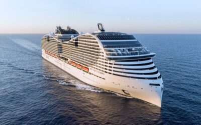 MSC CRUCEROS SE ADELANTA CINCO AÑOS AL RETO DE LA OMI Y EVITA LA EMISIÓN DE 48.714 TONELADAS DE CO2e