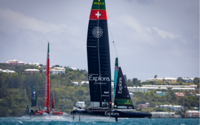 EXPLORA JOURNEYS Y EL SWISS SAILGP TEAM: EL LUJO SE VISTE DE COMPETICIÓN EN LAS AGUAS DE BERMUDAS A 100 Km/H