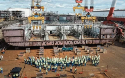 ROYAL CARIBBEAN PONE LA QUILLA DE SU SÉPTIMO GIGANTE DE LA CLASE OASIS